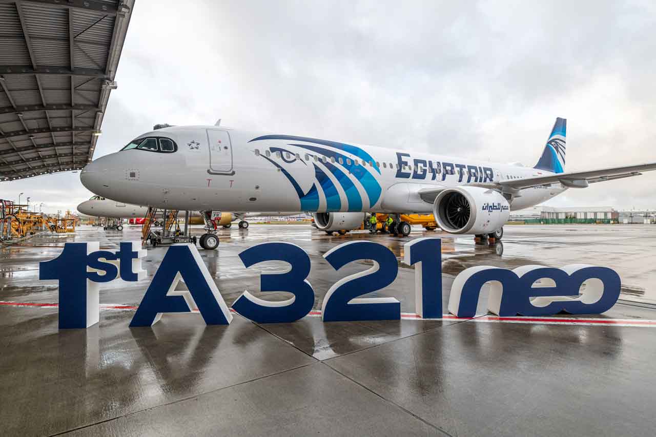 EGYPTAIR Airbus A321neo