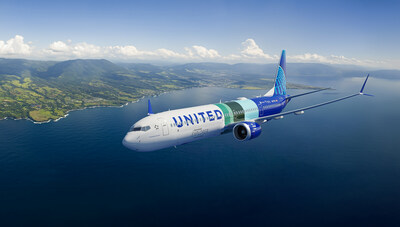 Boeing is partnering with NASA and United Airlines for in-flight testing to measure how sustainable aviation fuel (SAF) affects contrails and non-carbon emissions, in addition to reducing the fuel’s life cycle climate impact. Shown here, Boeing’s second ecoDemonstrator Explorer, a 737-10 destined for United Airlines with LEAP-1B engines, will fly with 100% SAF and conventional jet fuel in separate tanks and alternate fuels during testing. (Image: Boeing) Boeing is partnering with NASA and United Airlines for in-flight testing to measure how sustainable aviation fuel (SAF) affects contrails and non-carbon emissions, in addition to reducing the fuel’s life cycle climate impact. Shown here, Boeing’s second ecoDemonstrator Explorer, a 737-10 destined for United Airlines with LEAP-1B engines, will fly with 100% SAF and conventional jet fuel in separate tanks and alternate fuels during testing. (Image: Boeing)