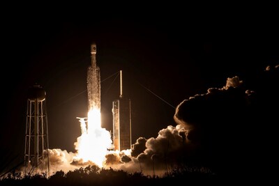 The Boeing-built X-37B launches from Kennedy Space Center on December 28, 2023, aboard a SpaceX Falcon Heavy. (SpaceX Photo) The Boeing-built X-37B launches from Kennedy Space Center on December 28, 2023, aboard a SpaceX Falcon Heavy. (SpaceX Photo)