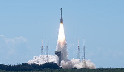Boeing's CST-100 Starliner launches atop a United Launch Alliance Atlas V rocket on the Crew Flight Test at 10:52 a.m. Eastern time on Wednesday, June 5, from Cape Canaveral Space Force Station in Florida. (Photo credit: Boeing/ Joey Jetton) Boeing's CST-100 Starliner launches atop a United Launch Alliance Atlas V rocket on the Crew Flight Test at 10:52 a.m. Eastern time on Wednesday, June 5, from Cape Canaveral Space Force Station in Florida. (Photo credit: Boeing/ Joey Jetton)