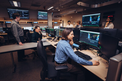 Team members in Boeing's Misson Control Center in El Segundo, Calif. monitored the launch to ensure mission success. (Boeing Photo by Zeyad Maasarani) Team members in Boeing's Misson Control Center in El Segundo, Calif. monitored the launch to ensure mission success. (Boeing Photo by Zeyad Maasarani)